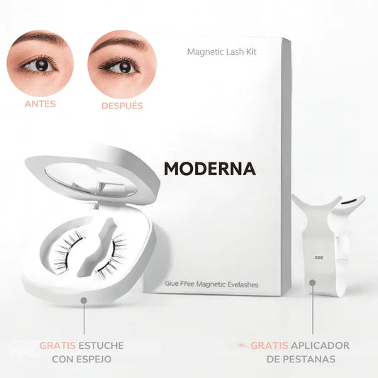 Pestañas Magnéticas Moderna® – ¡Compra 1 y Llévate 2 Pares!