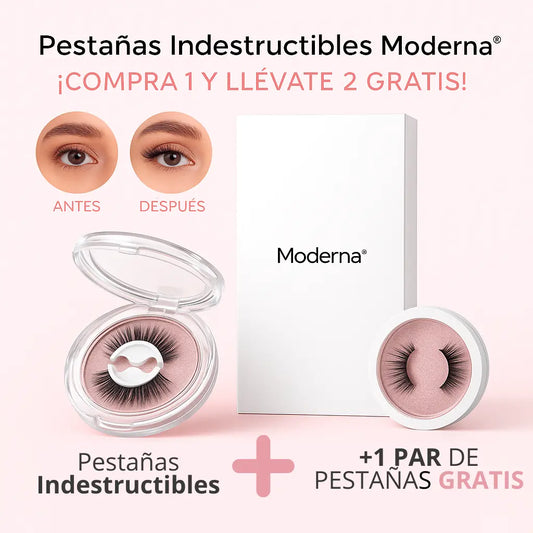 Pestañas Indestructibles Moderna® – ¡Compra 1 y Llévate 2 GRATIS!